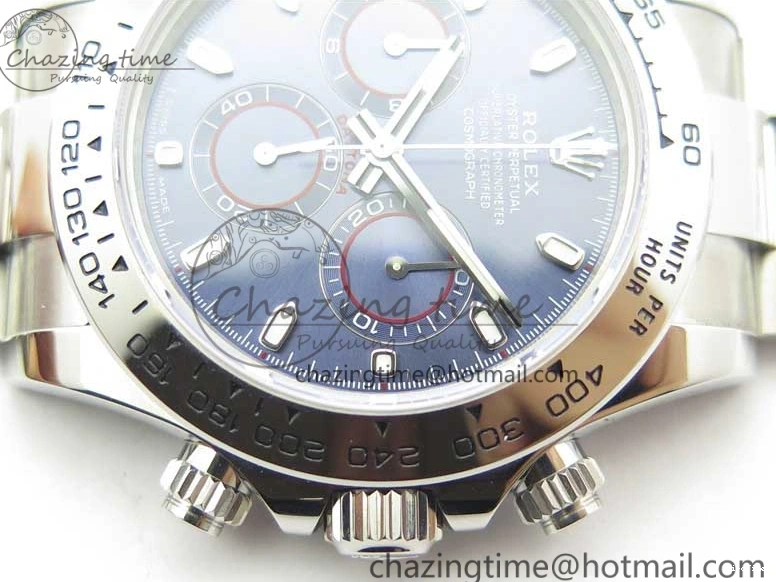 MiroTime 0328 Daytona 116509 SS Noob 1:1 Best Edition 904L SS Case and Bracelet Blue Dial SA4130 V AllSeason 3180